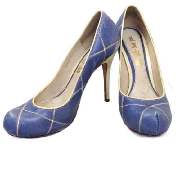L.A.M.B. Shoes - L.A.M.B. Leather Heels 7